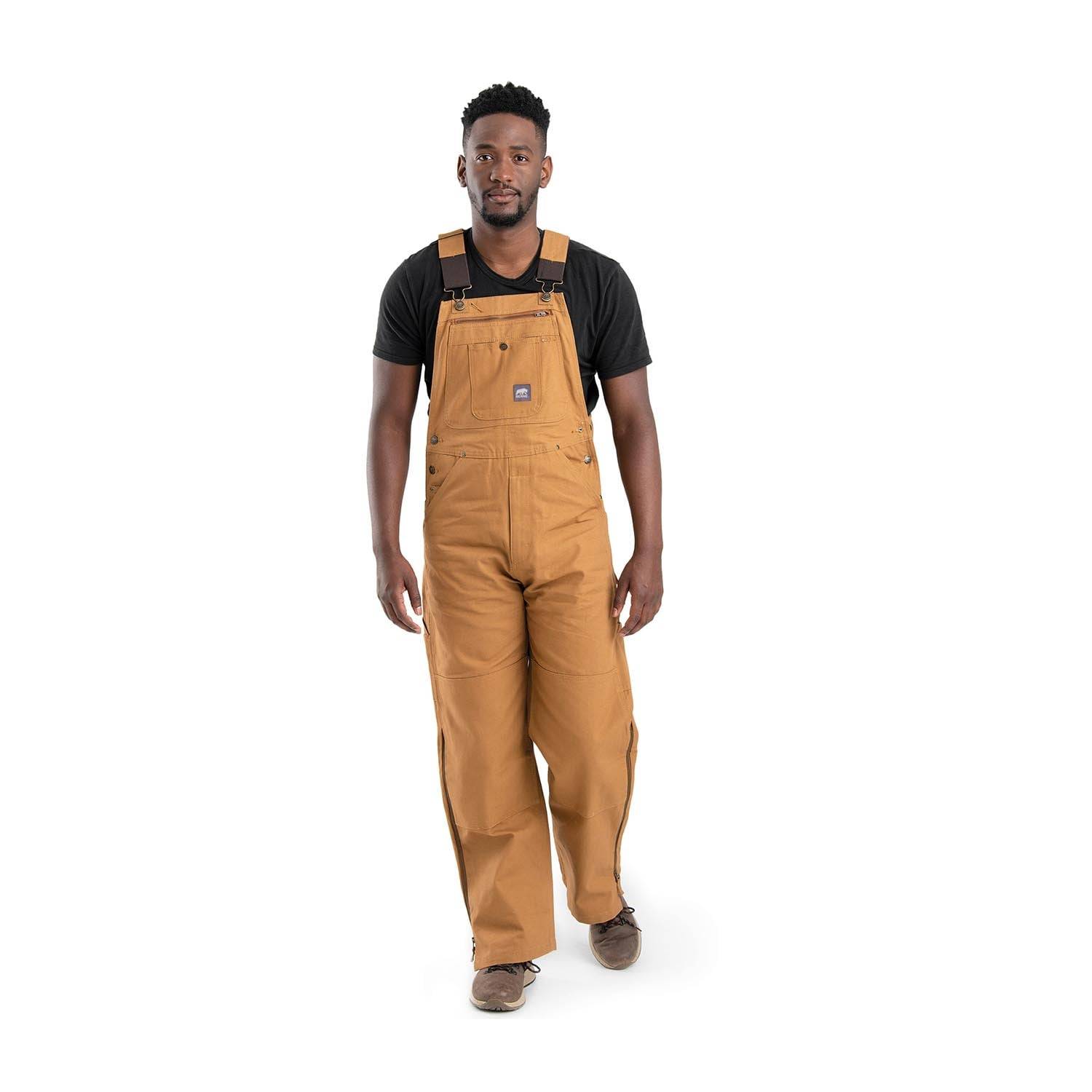 BERNE MEN'S HERITAGE UNLINED DUCK BIB OVERALLS