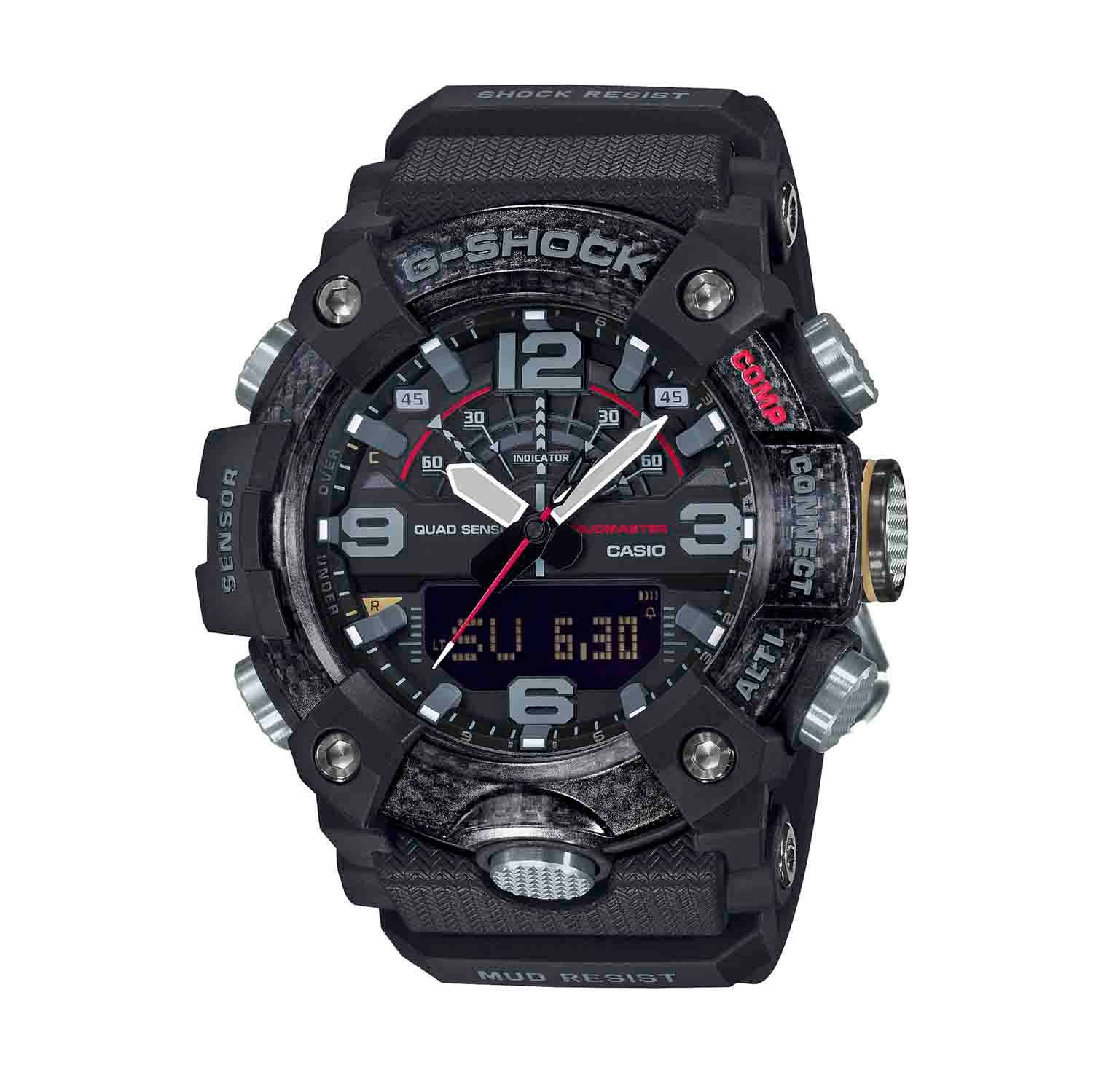Casio G-Shock Black Carbon MudMaster Watch