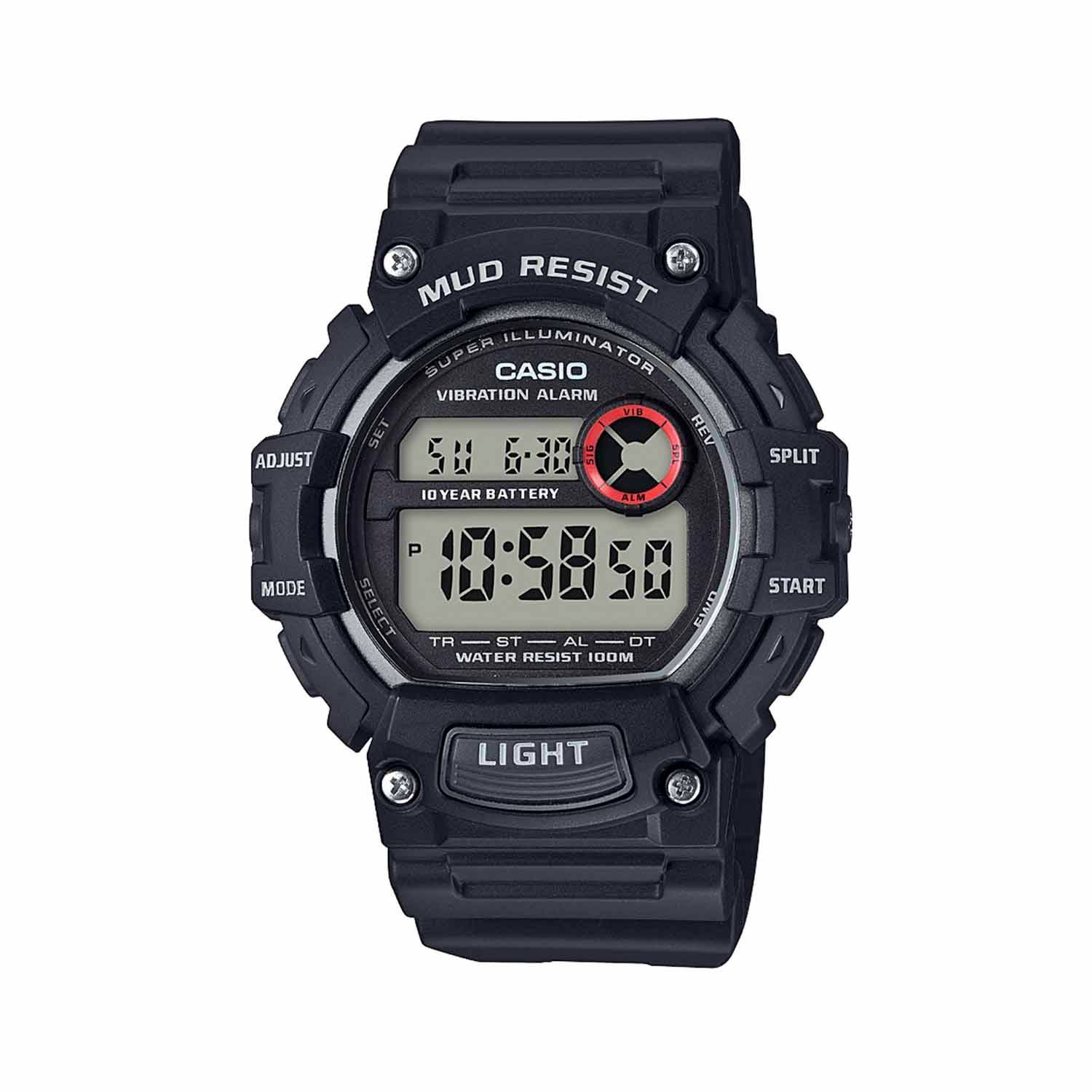 Casio Mud Resist Digital Watch - TRT-110H-1AVCF