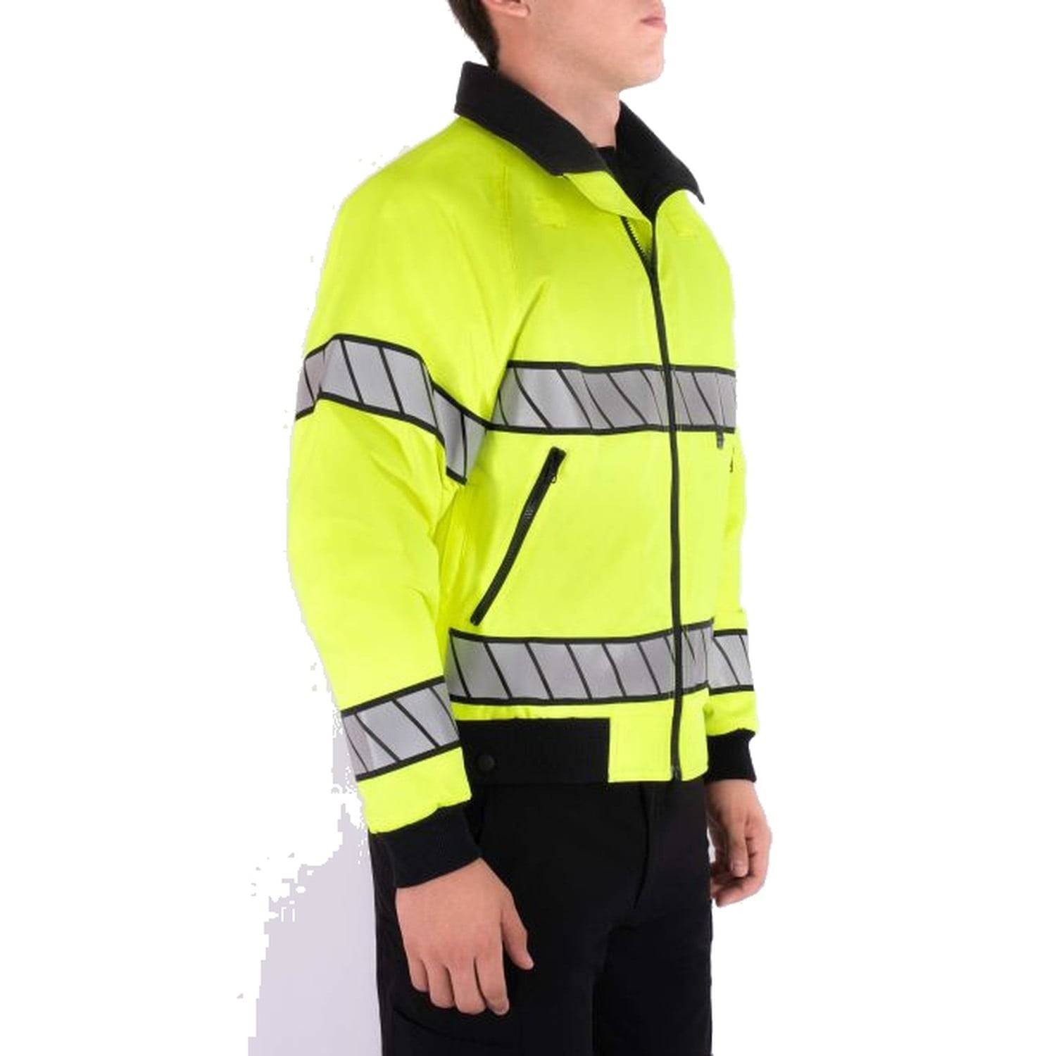 Blauer HI-VIS Fleece Lined Bomber Jacket