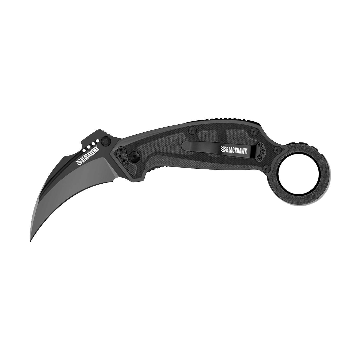 BLACKHAWK Garra lll Black Karambit Sideliner | Galls