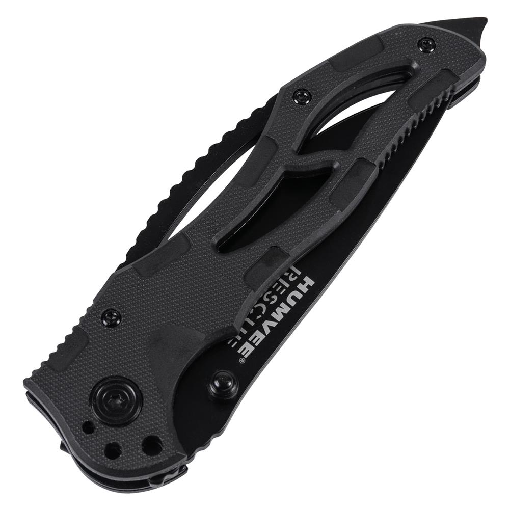 Humvee Spring Assisted Drop Point Rescue Knife | Galls