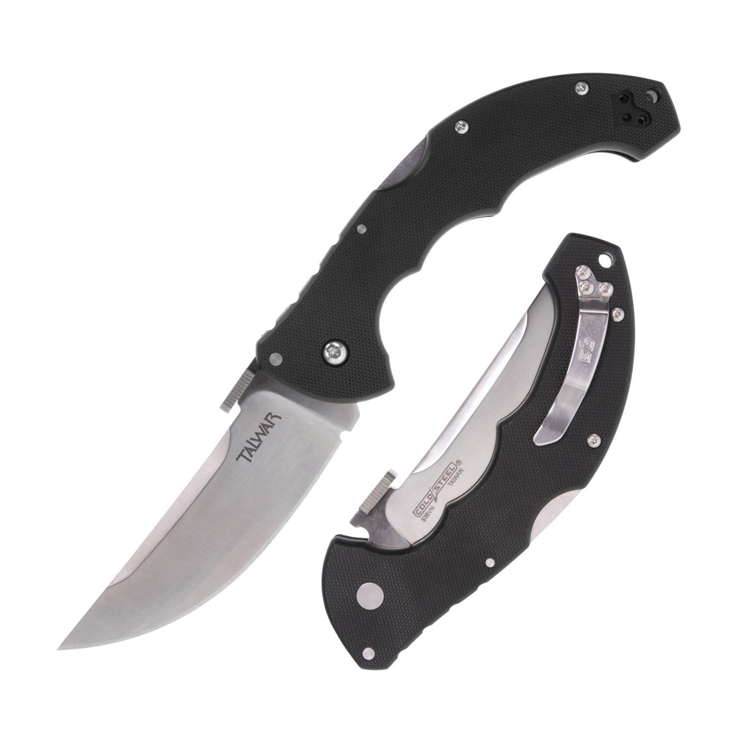 Cold Steel Talwar 4" Plain Edge S35VN Folding Knife