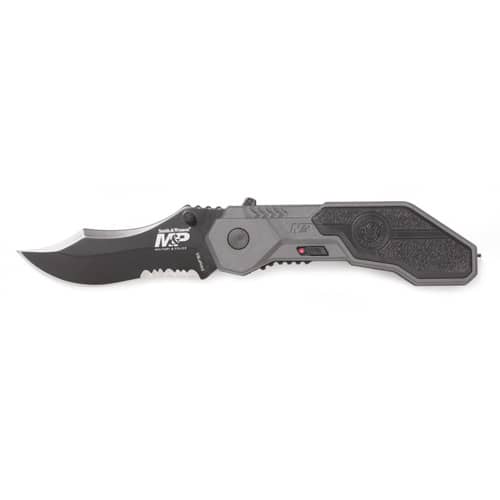 SMITH & WESSON M  P SCOOP BACK COMBO KNIFE