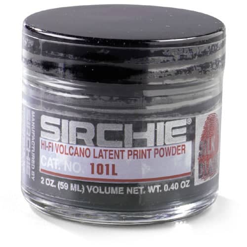Sirchie Hi Fi Volcano Latent Print Powders Silk Black