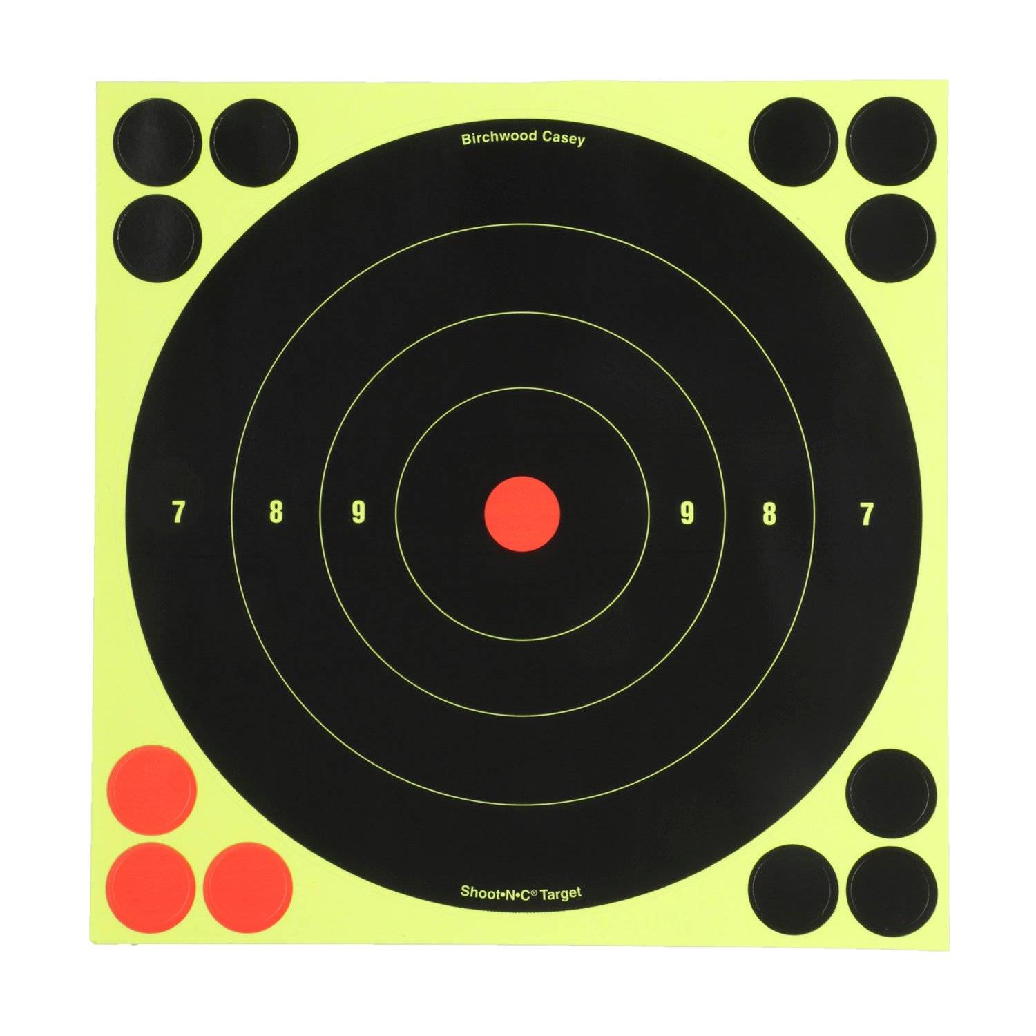 Birchwood Casey Shoot-N-C 8" Bulls-Eye Target - 6 Targets