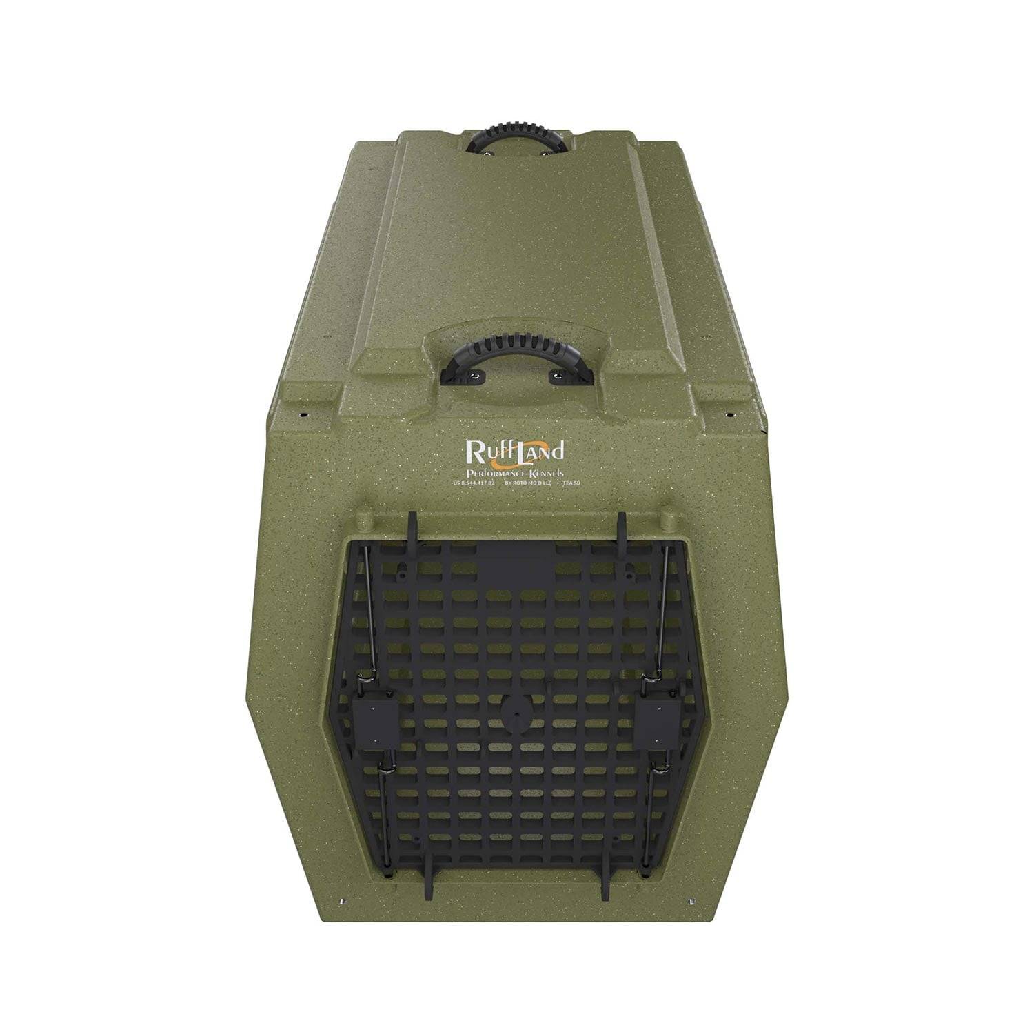 Ruff Land Kennels Large Kennel, Double Door, Front and Back