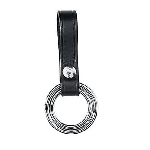 GALLS GEAR LEATHER DOUBLE RING FLASHLIGHT HOLDER