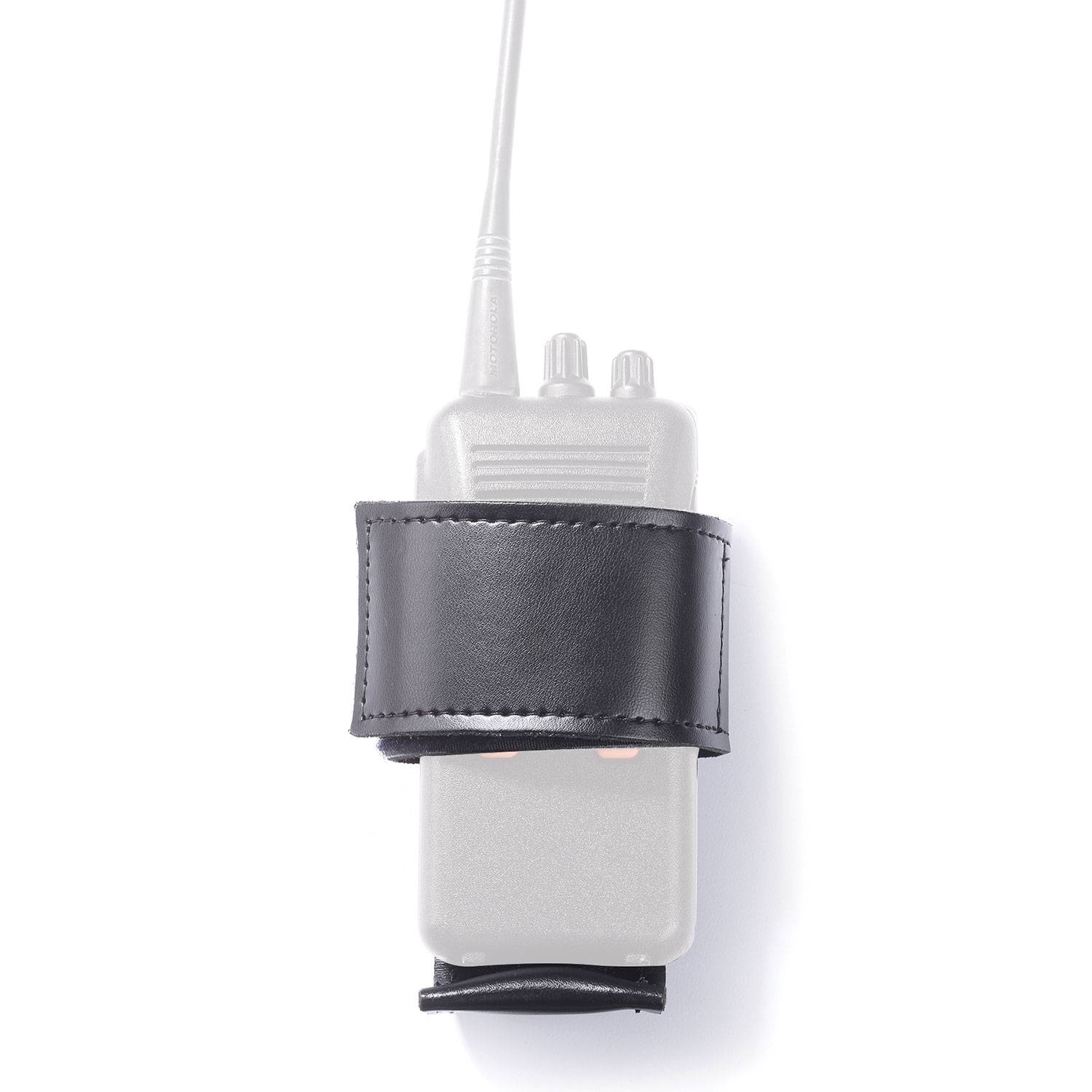 Galls Gear Leather Universal Radio Holder