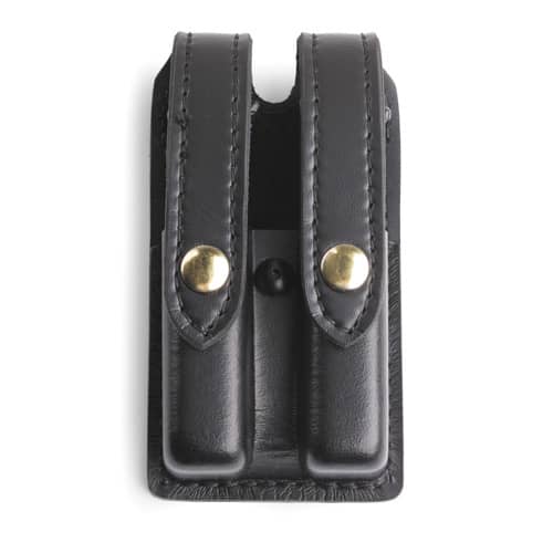 Étui Porte Chargeur Double Pour Pistolet .45, Safariland Nylon, Ceinturon, Ambidextre