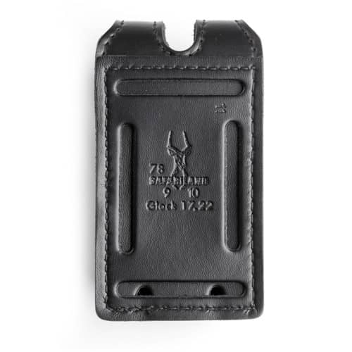 Pochette Double Chargeur Safariland Noire - Référence 77-283-13HS, Pour Pistolet, Fixation Ceinture