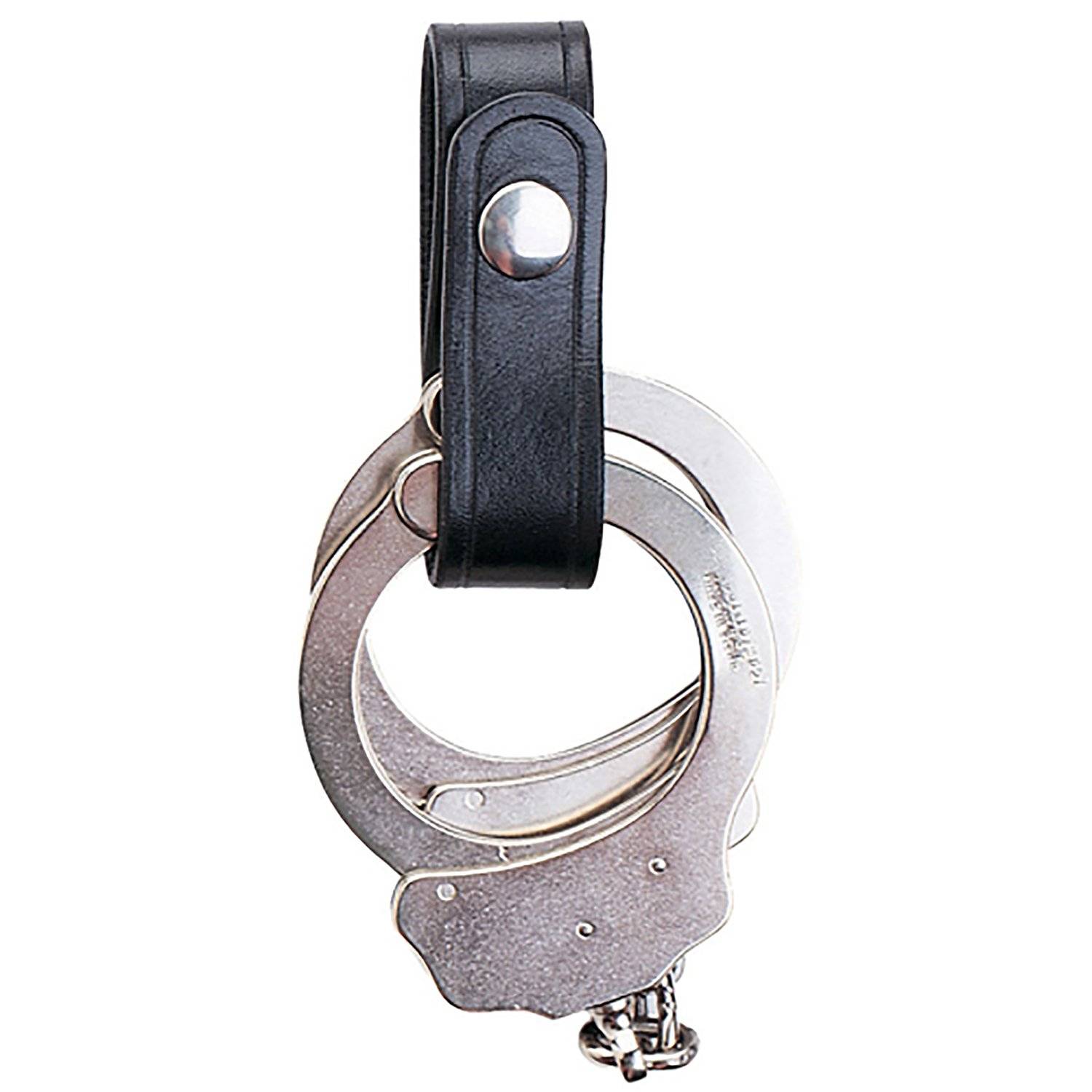 Safariland 690-2 Black 1" Chrome Snap Handcuff Cuff Strap 