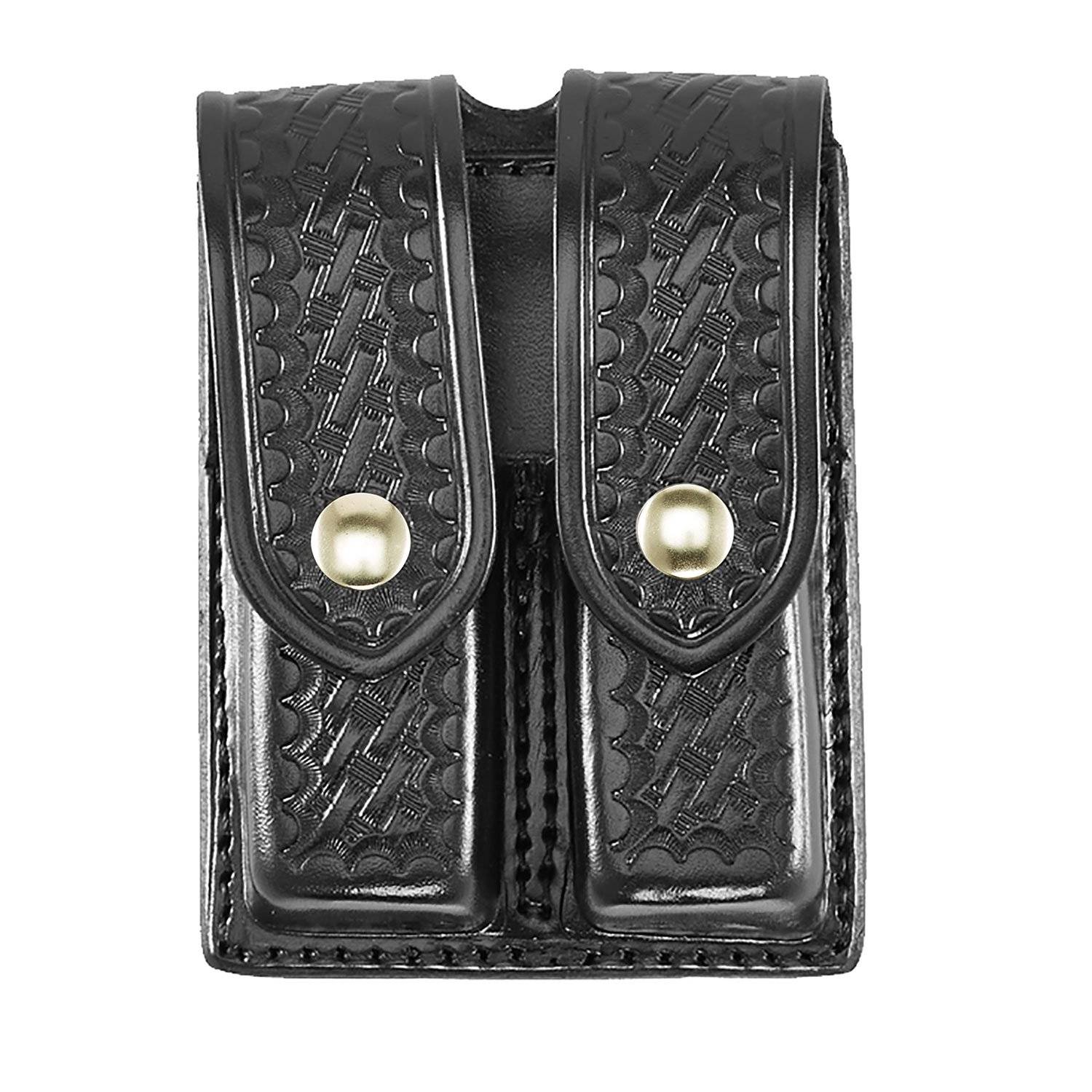 AKER LEATHER DOUBLE MAG POUCH