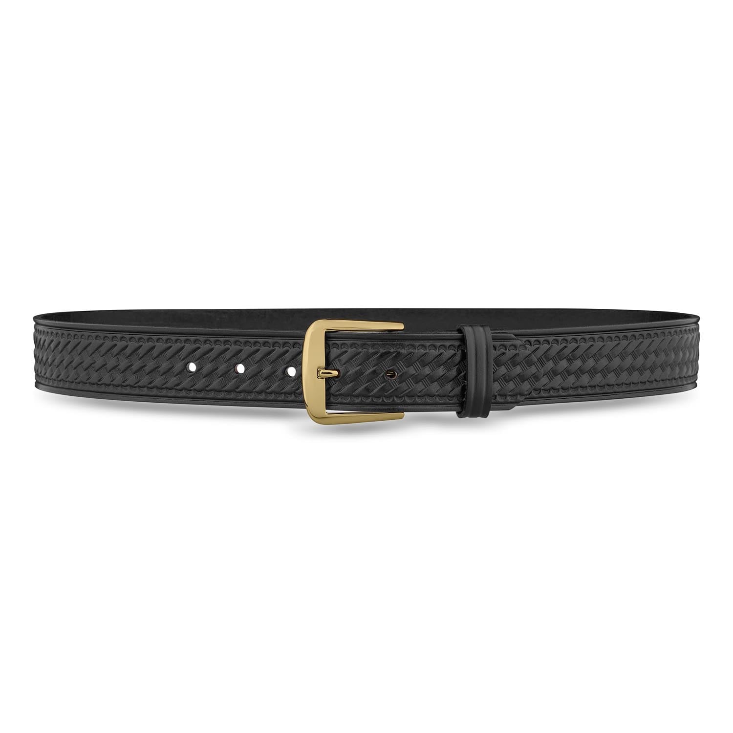 Dutyman Leather Belt with Silver Buckle Size Up From Pants Size Dutyman 1.5 main image 4