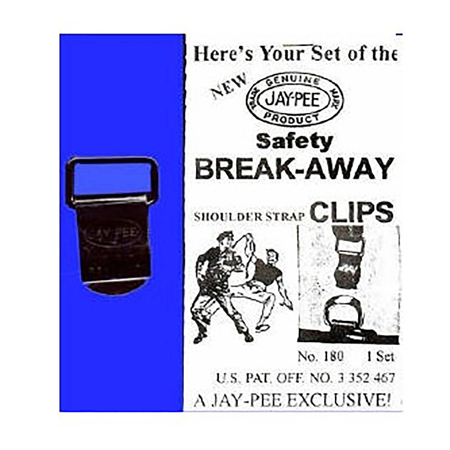 Courtland Boot Jack Safety Break Away Shoulder Strap Clips