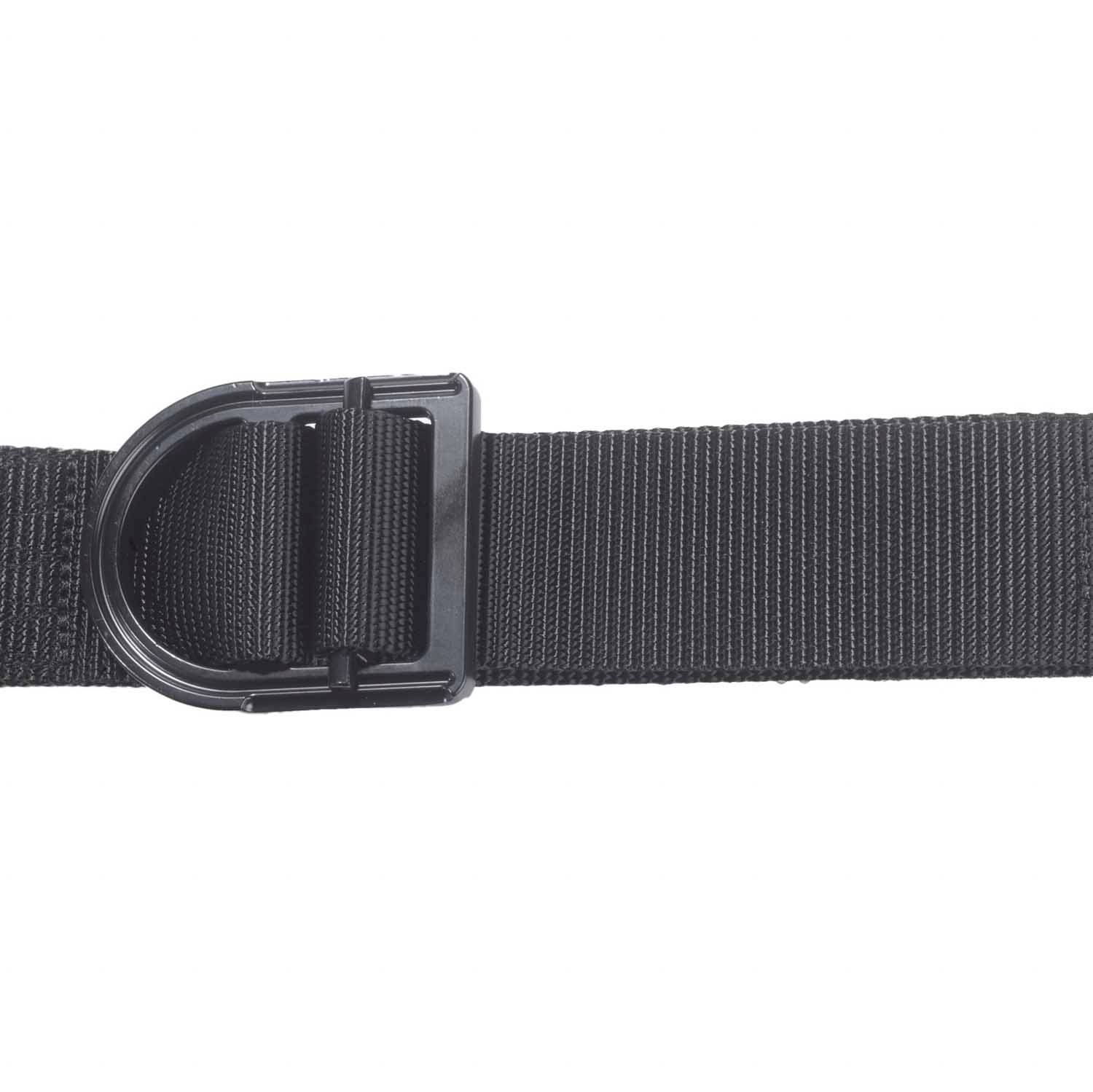 Black Tactical Duty Belt – Heavy Duty, Nylon Web, Unbranded