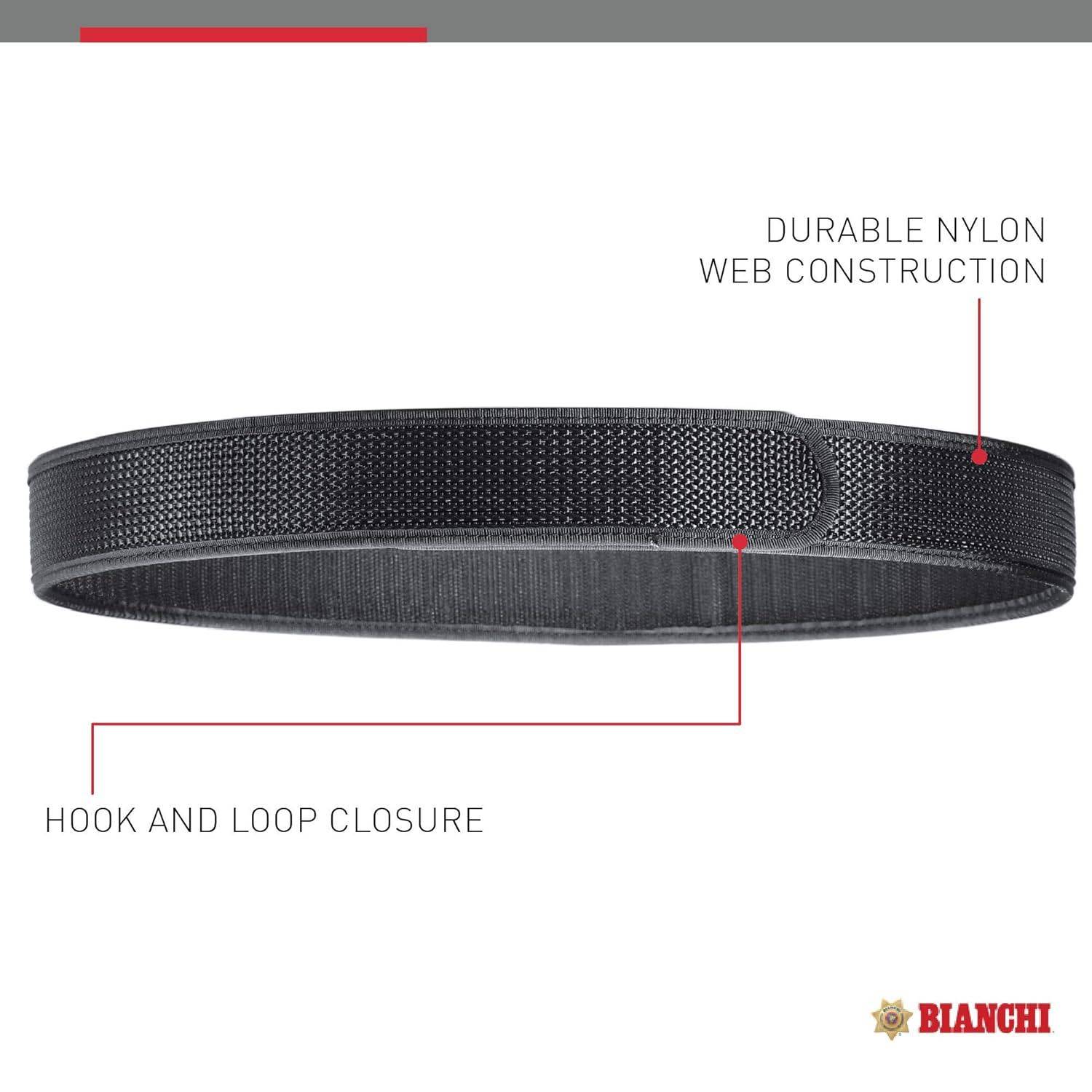Nylon Liner Belt with Hook and Loop Closure, 1.5-Inch Wide Inner Belt - Hook EDC Ratchet Belt 1.5 main image 2