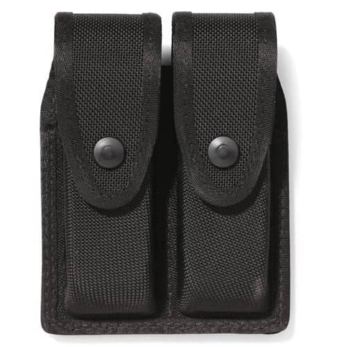 Gould & Goodrich Double Mag Case Black Weave Glock X6277 