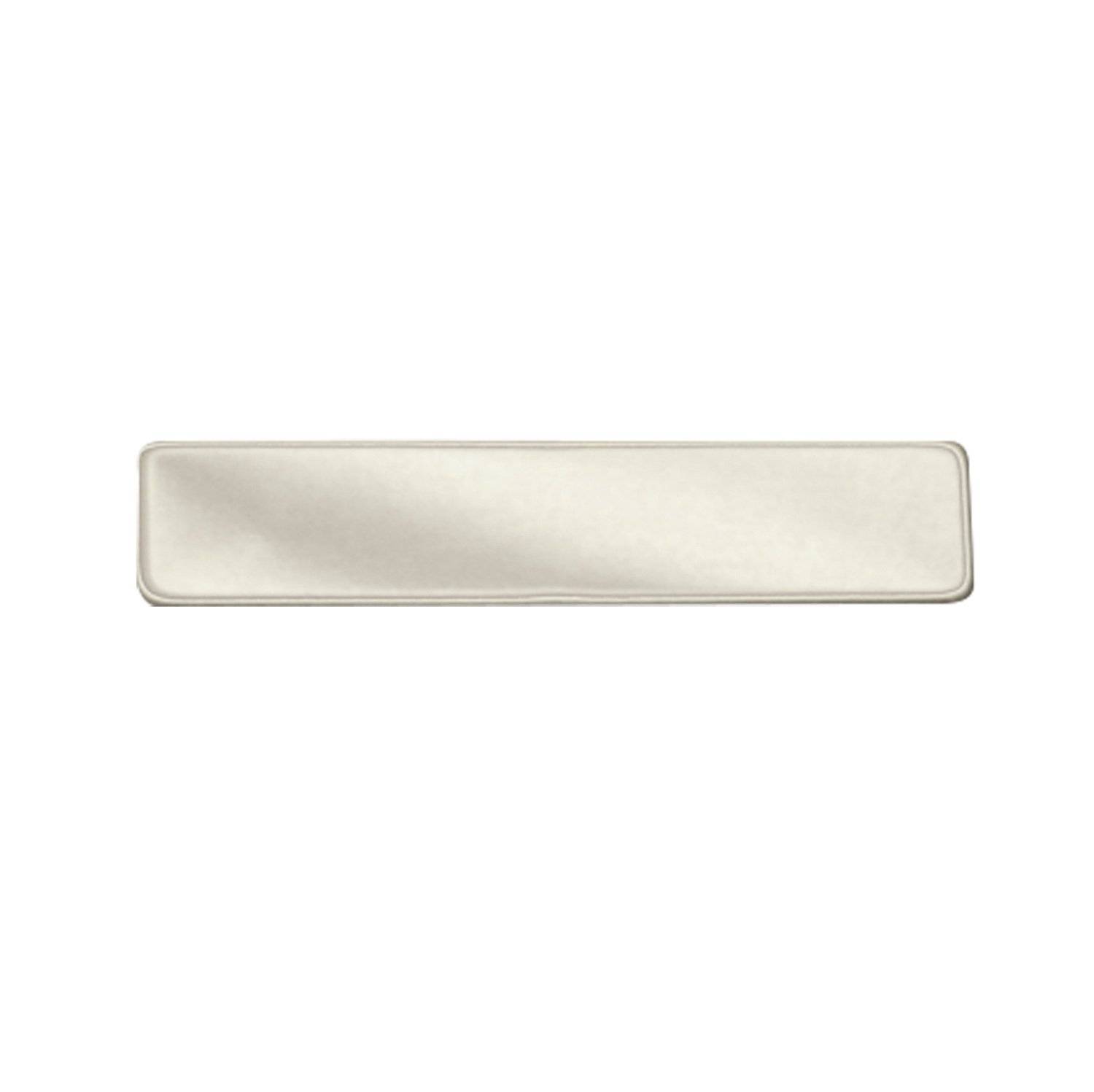 3/8-INCH X 2 1/4-INCH METAL SERVICE BAR NAME TAG WITH CLUTCH