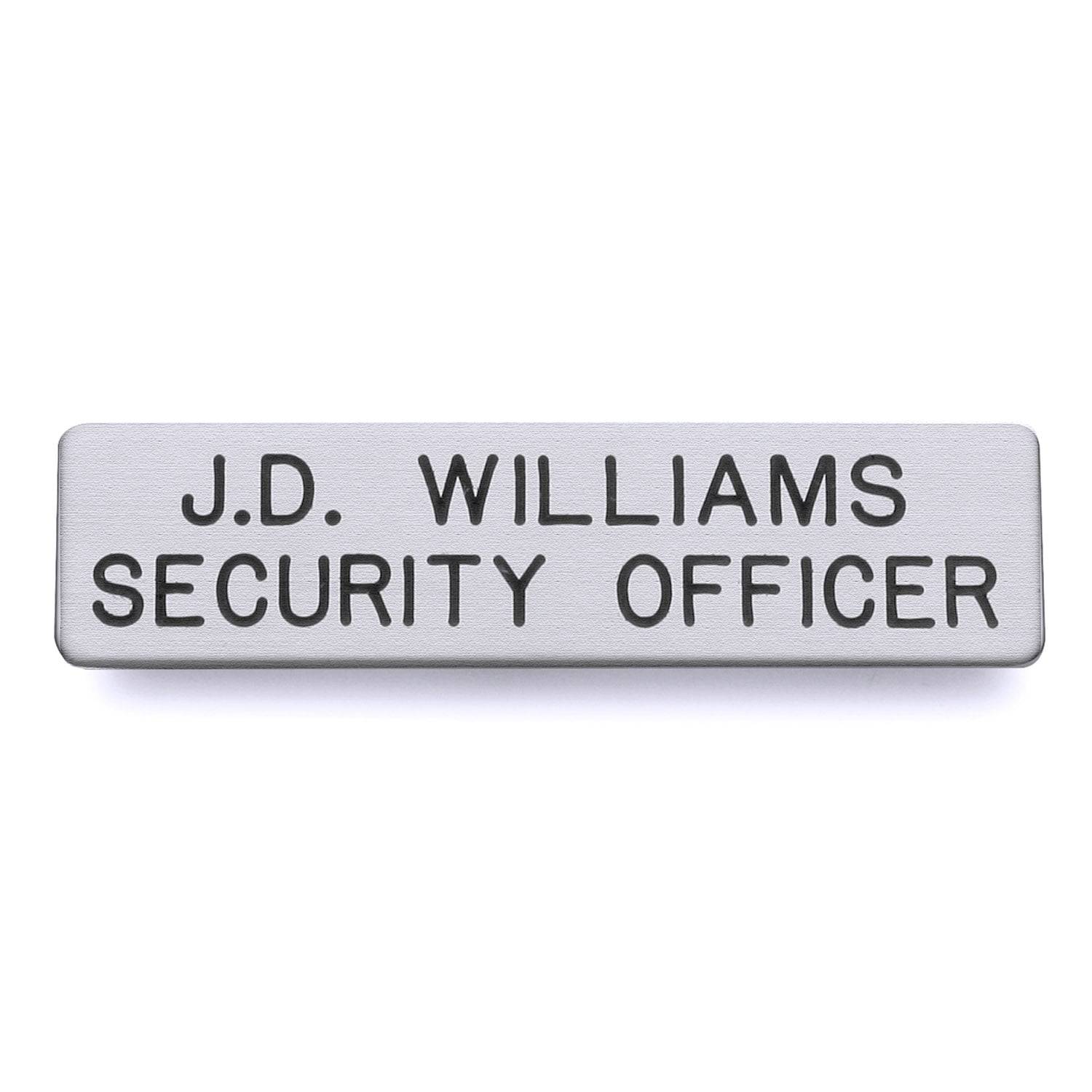 Galls Standard Nameplate 2 Line