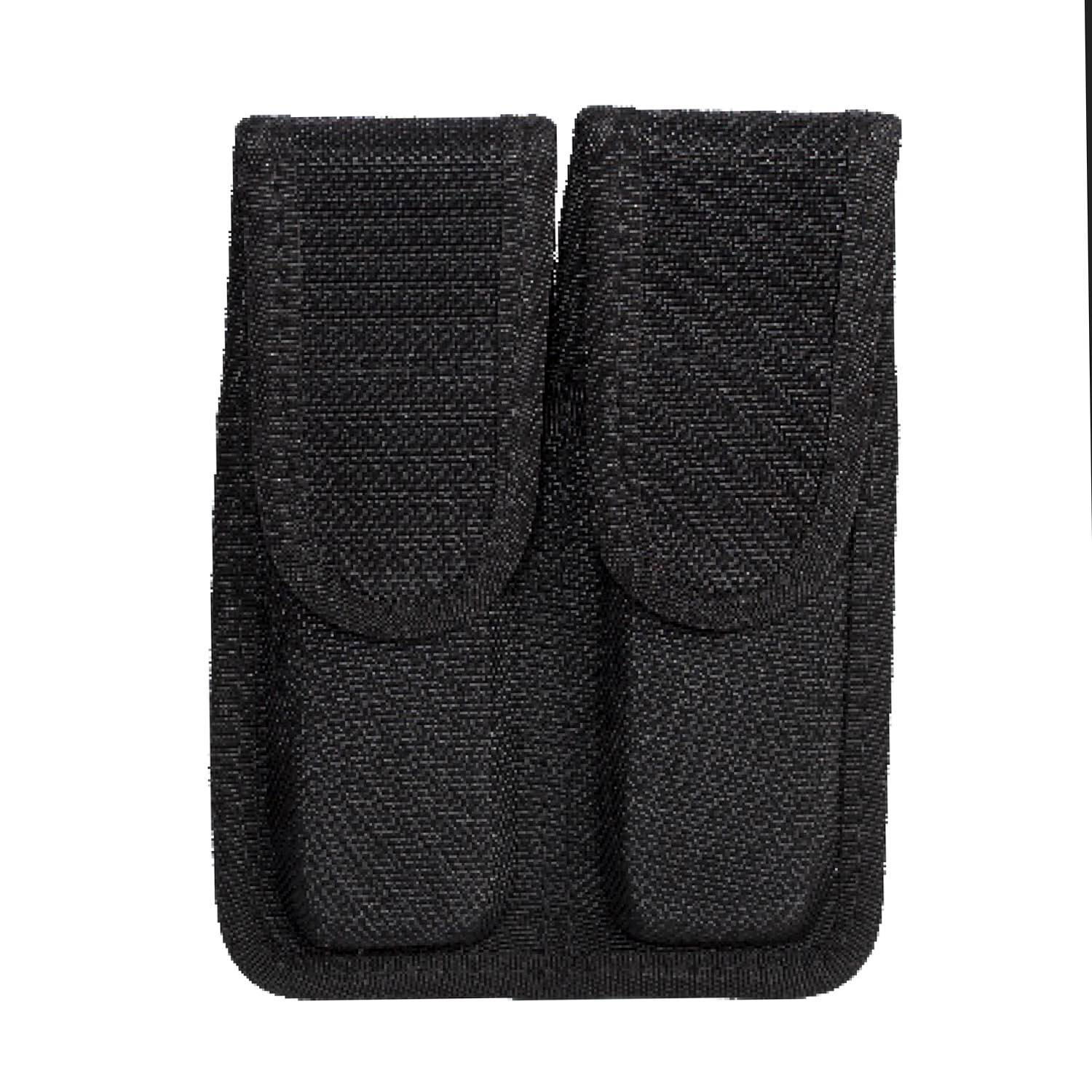 Tact Squad Nylon Double Magazine Pouch, 9mm / .40 Staggered