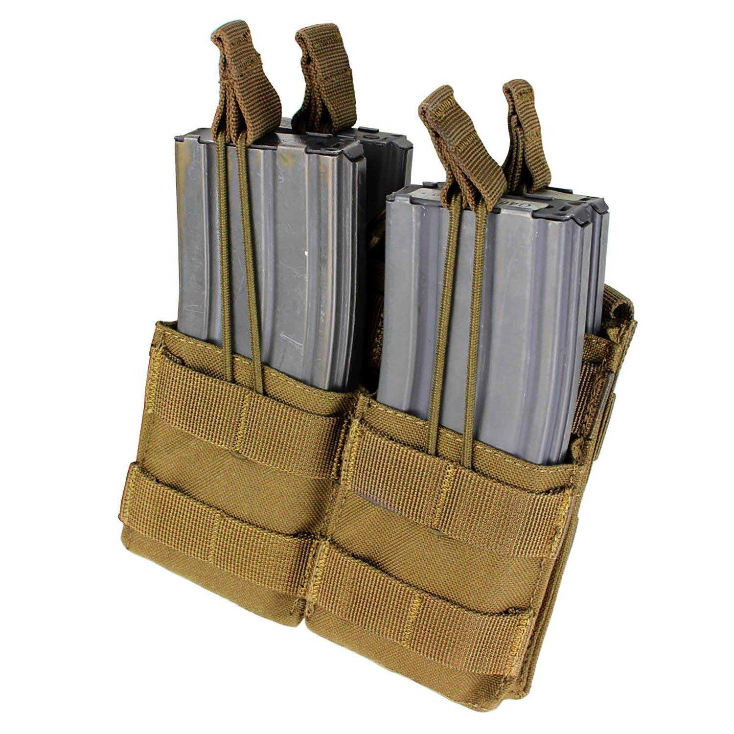 CONDOR DOUBLE STACKER OPEN-TOP M4 MAG POUCH