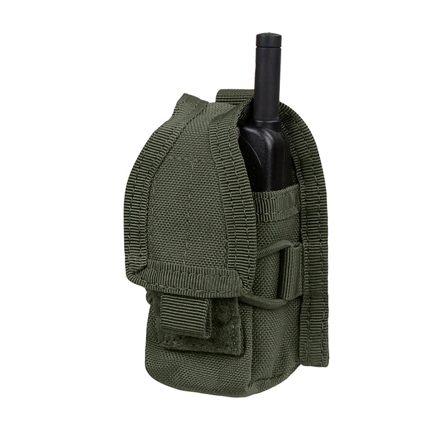 CONDOR HHR HANDHELD RADIO POUCH IN RANGER GREEN