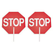 Safety Flag Company Stop/Stop Paddle Sign