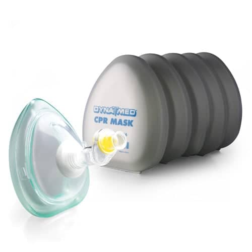 Dyna Med CPR Mask with One-Way Valve 5 Pack