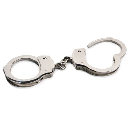 xl stainless steel handcuff Handschellen bound de KUB 130 NEU SNAP SHUT s m 