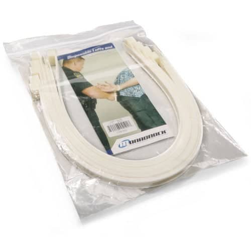 Monadnock Disposable Single Spare Cuffs (10 Pack)