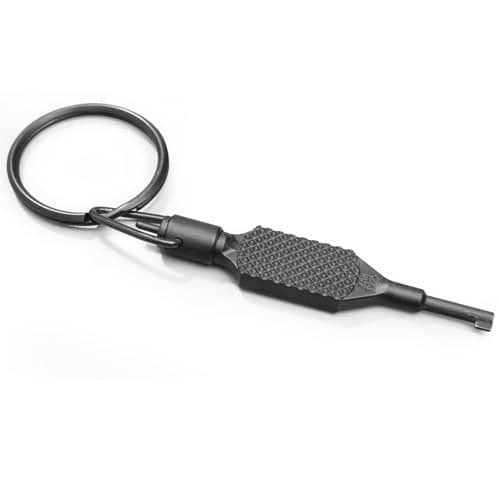 Tactical Ez-Grip POCKET Hand Cuff Handcuff Key CLIP Police Carbon Fiber Black
