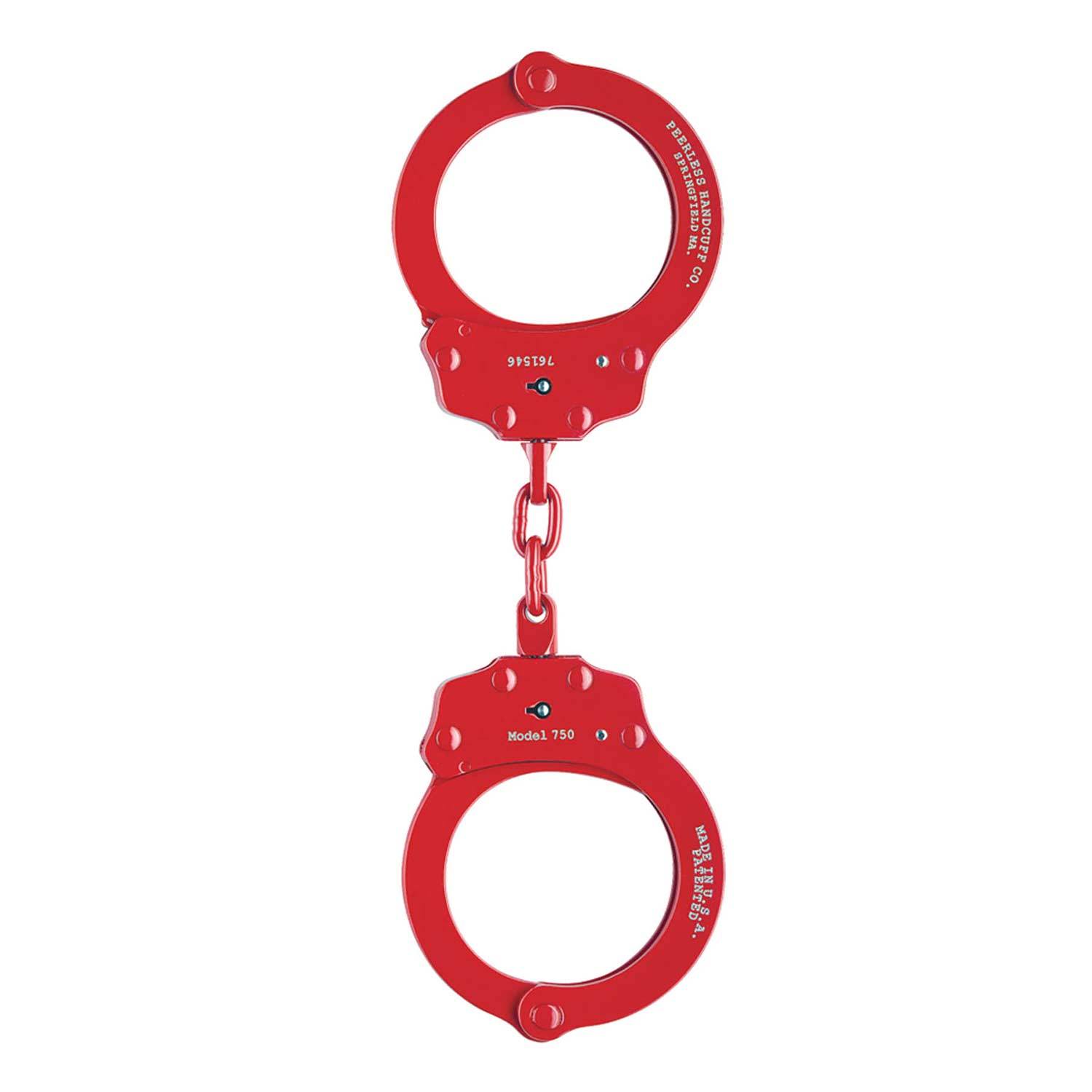 Peerless Model 750C Chain Link Handcuff Color Finish