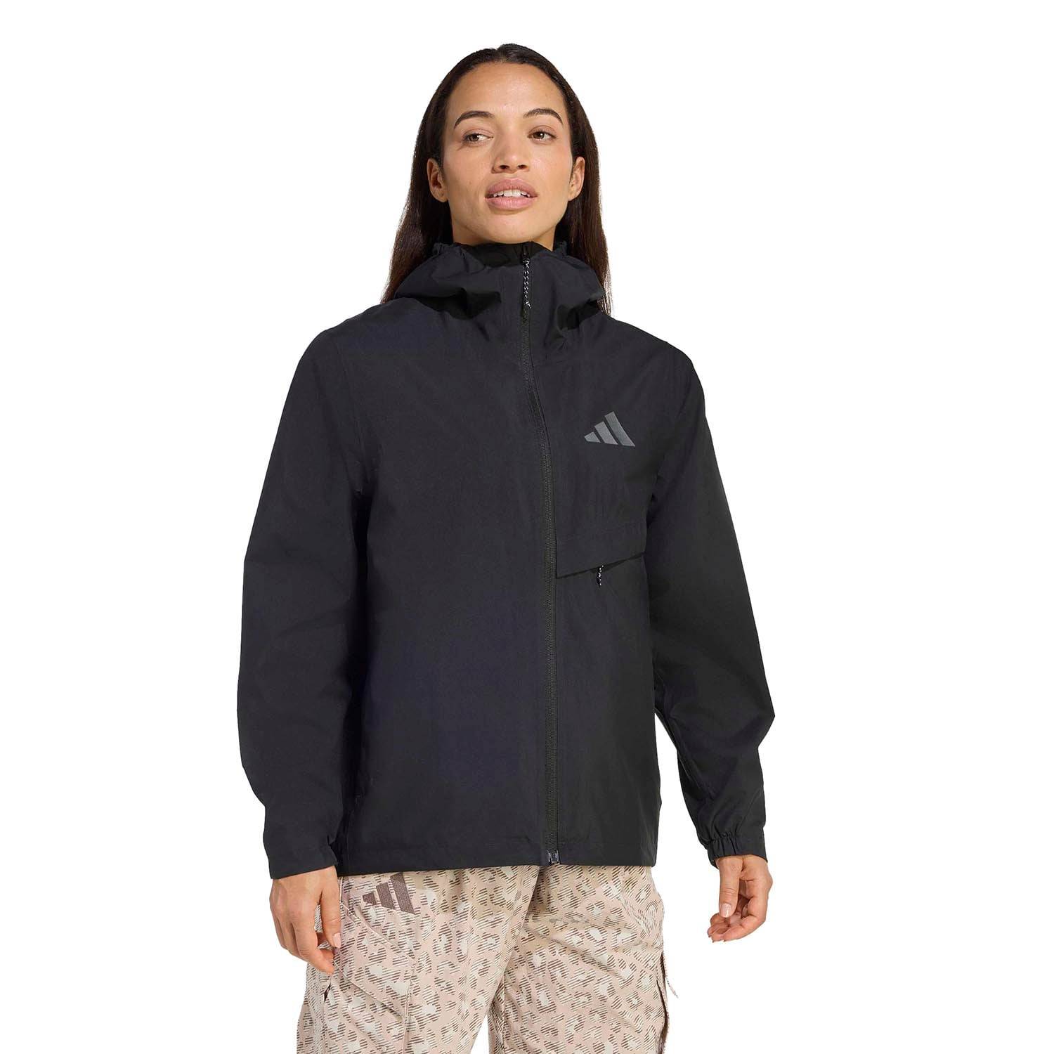 ADIDAS WOMEN'S TERREX MULTI 2 LAYER CLIMAPROOF RAIN JACKET
