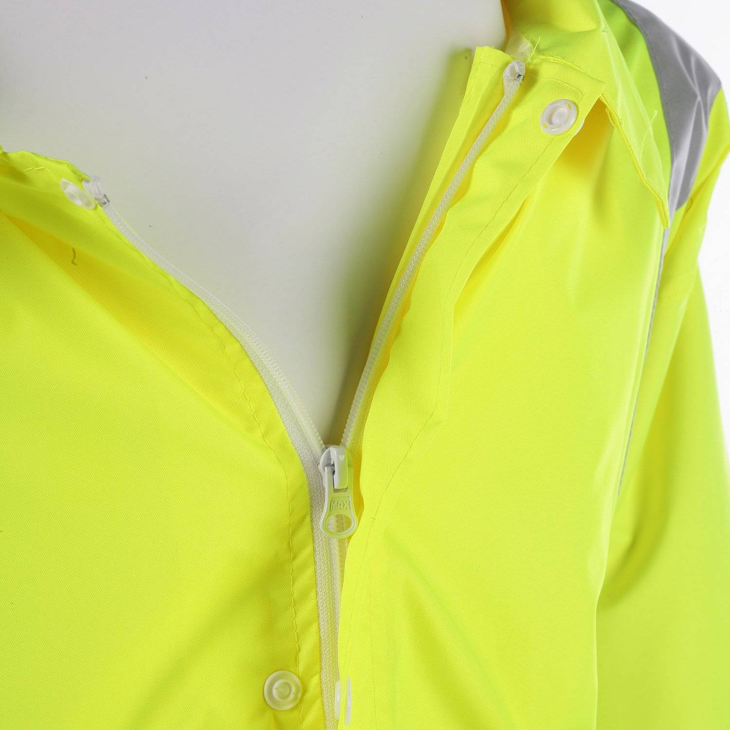 TSA ANSI 3 Hi Vis Reflective Rain Jacket