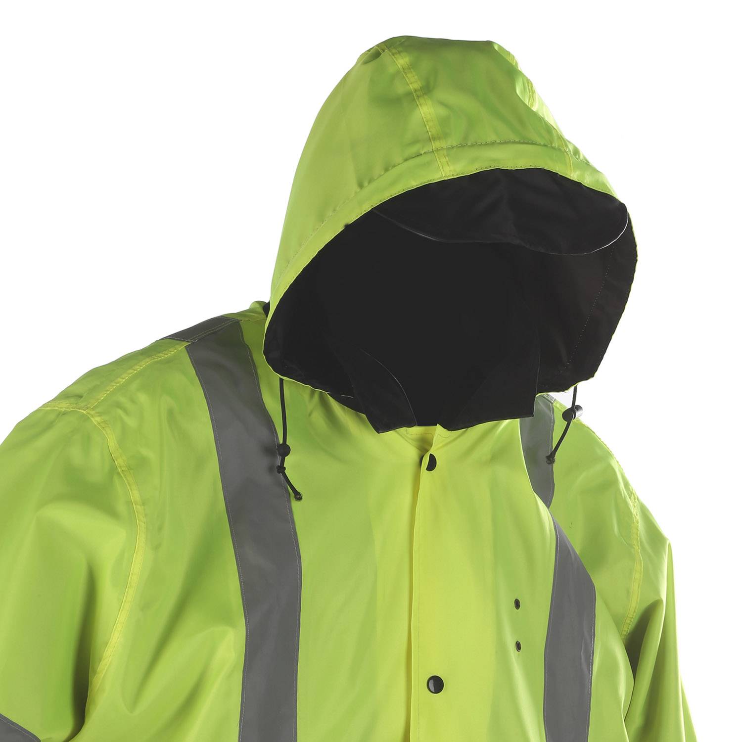 Liberty Uniforms Reversible ANSI 3 HI Viz Raincoat