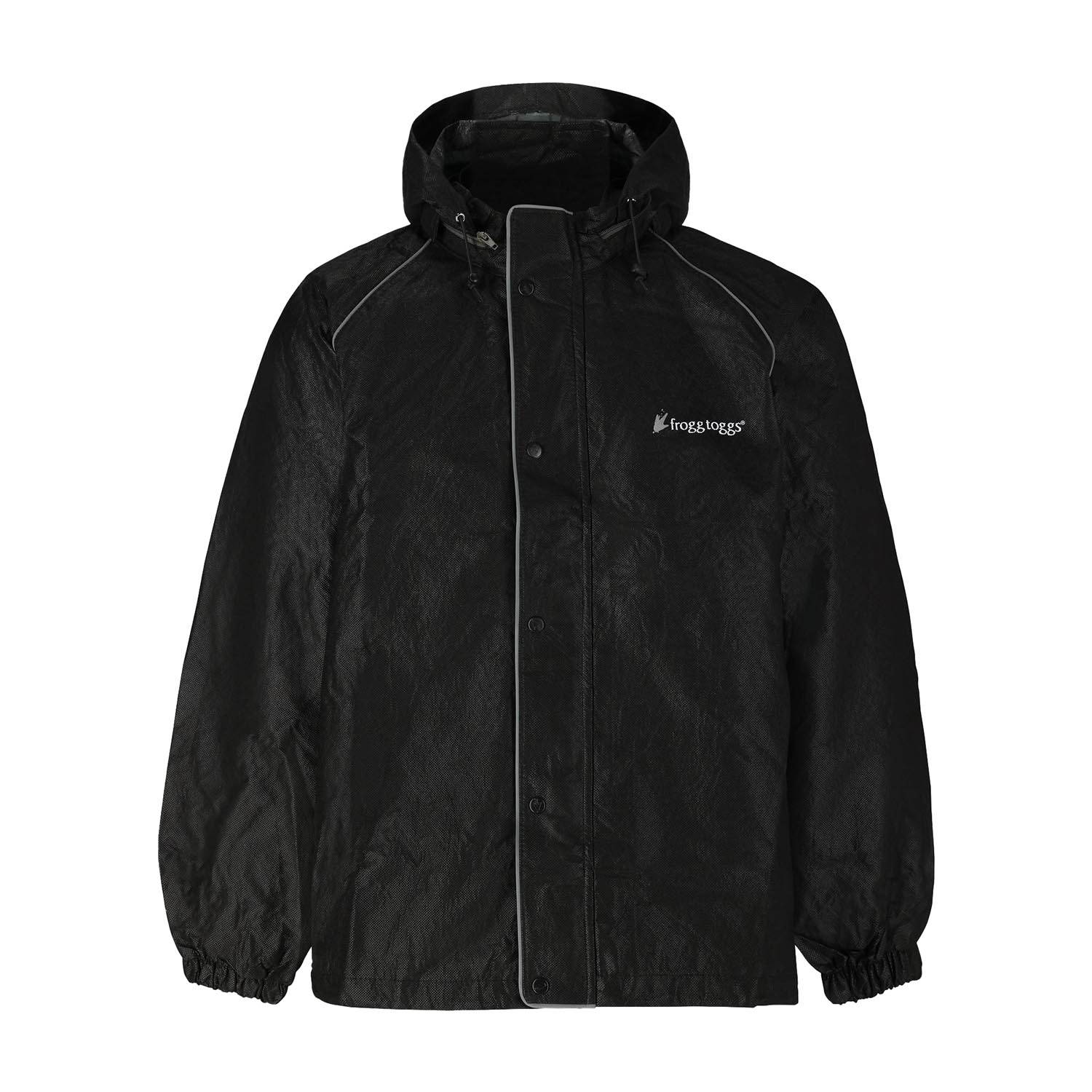 ヴィンテージフィッシングジャケット ブラック　Frogg Toggs RW525_BLK_5.JPG