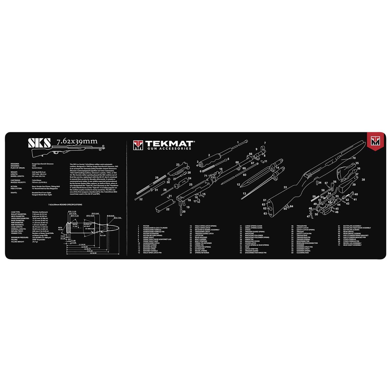 TekMat SKS Gun Cleaning Mat | U.S. Patriot