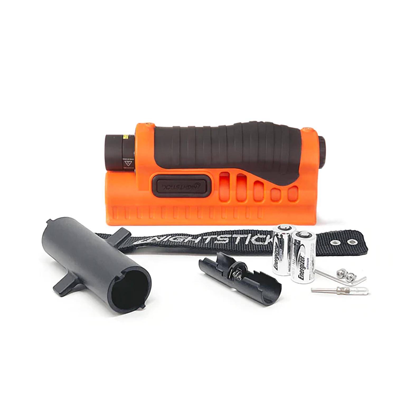 Nightstick Shotgun Forend Weapon Light with Green Laser