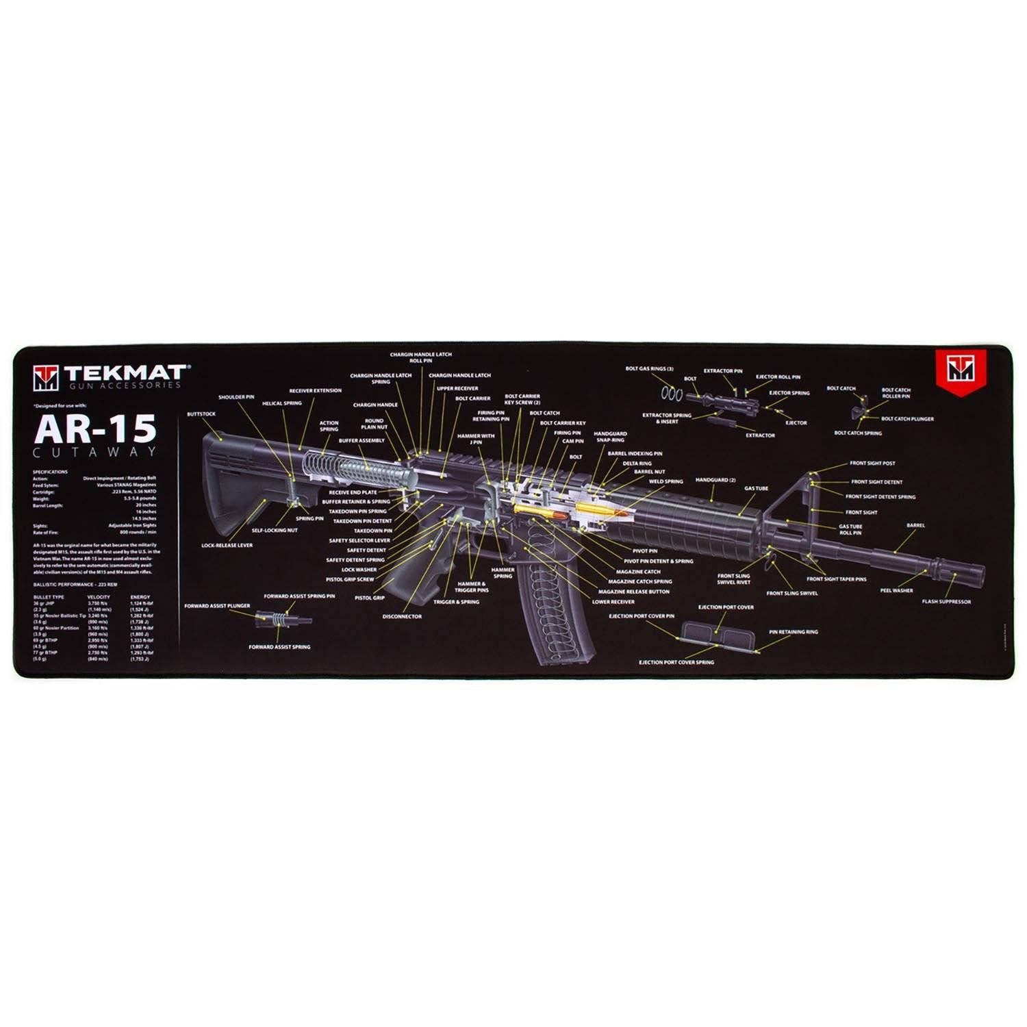 Tekmat Ultra Premium AR-15 Gun Cleaning Mat 44"