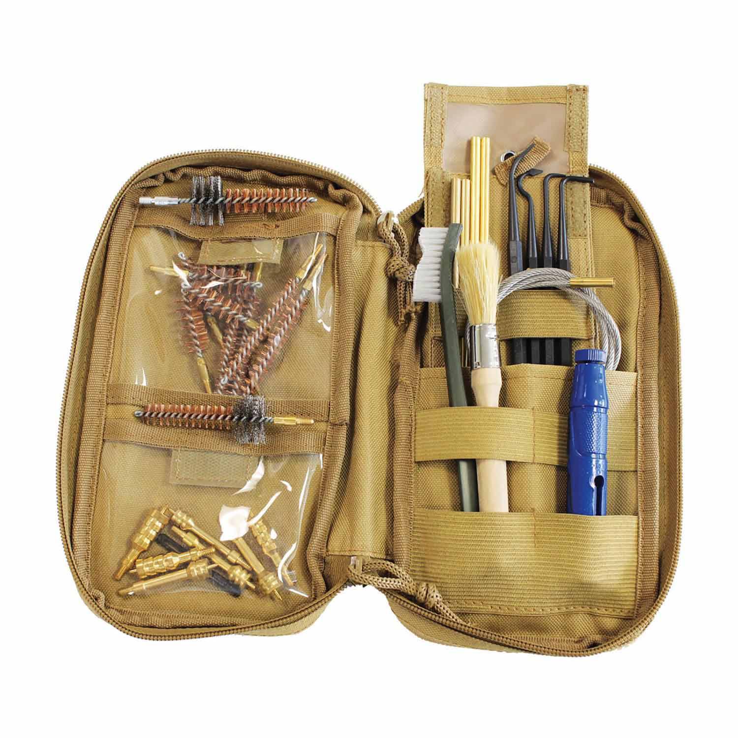 Birchwood Casey 6-Piece Firearms Cleaning Kit with Pouch