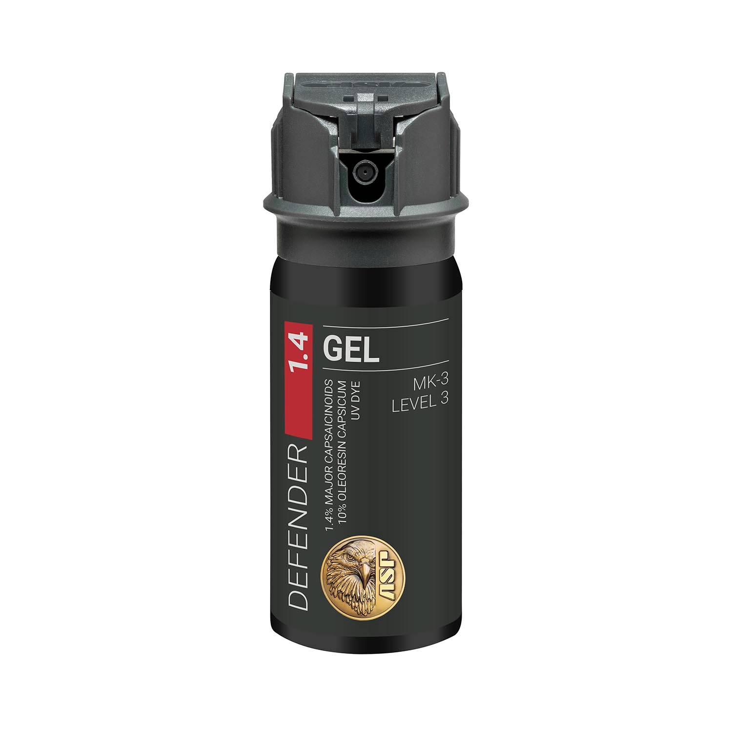 ASP Defender LE OC Pepper Spray, MK-3 Gel w/ UV, 1.4%