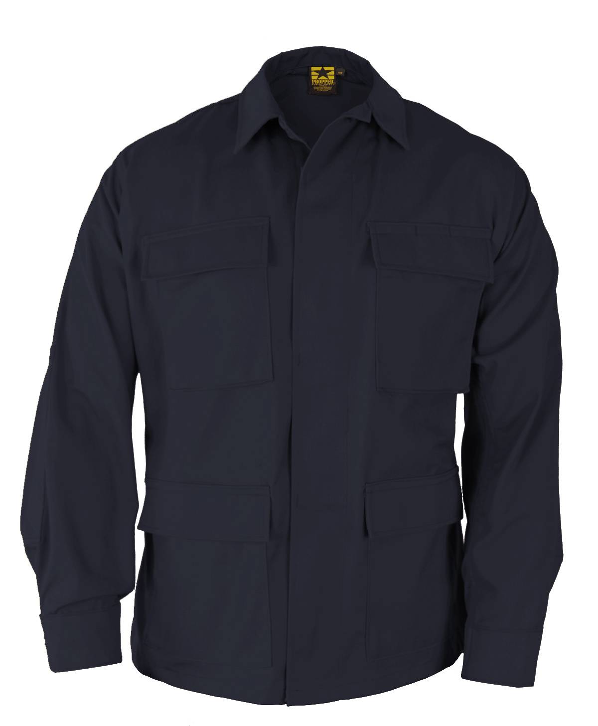 Navy Poly/Cotton Twill 4 Pocket BDU Shirt
