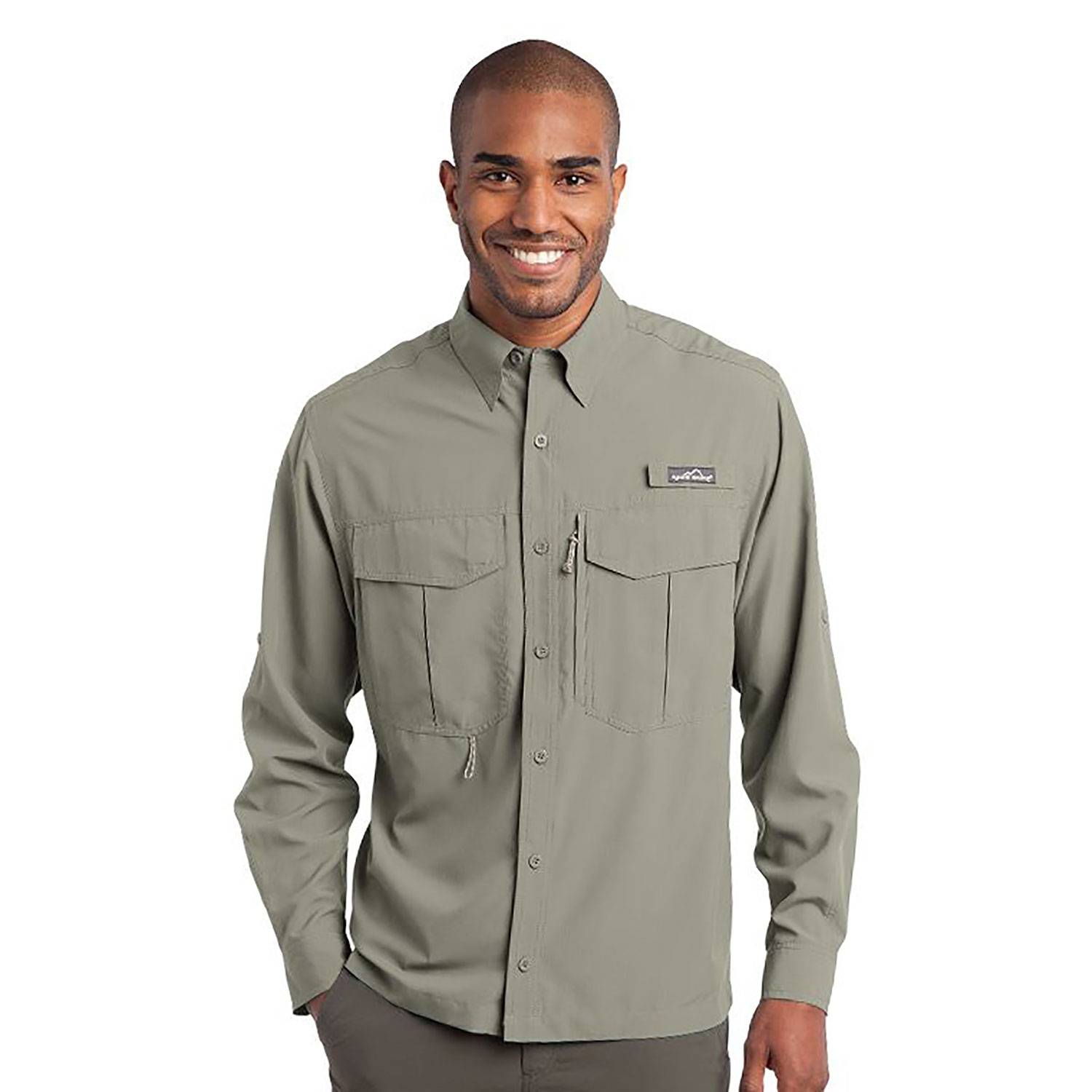 Eddie Bauer Long Sleeve Performance Fishing Shirt