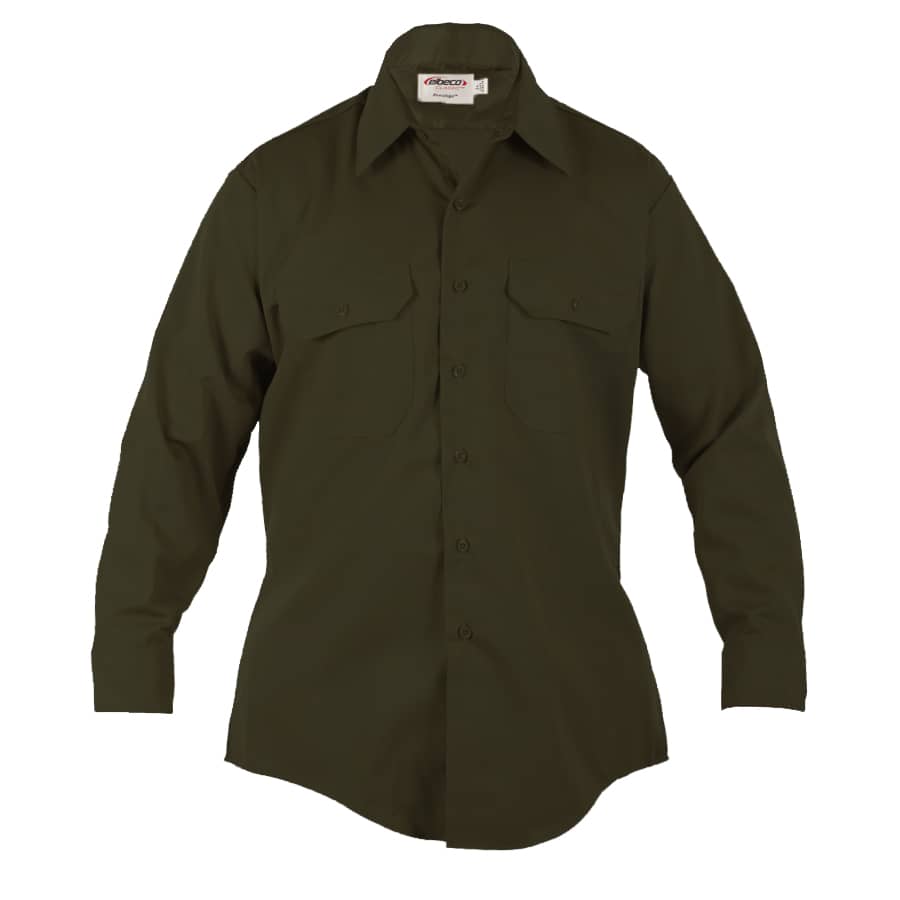 Elbeco LA Custody Polyester and Wool Long Sleeve Shirt
