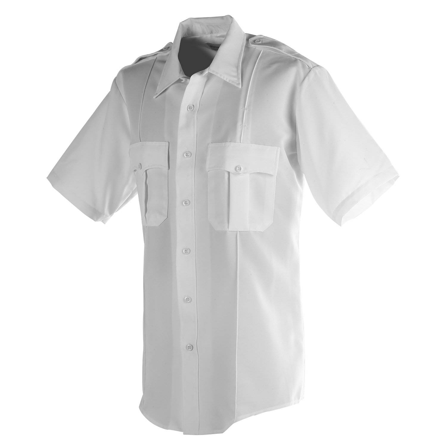 FLYING CROSS MEN'S COMMAND POLYESTER SHORT SLEEVE SHIRT
