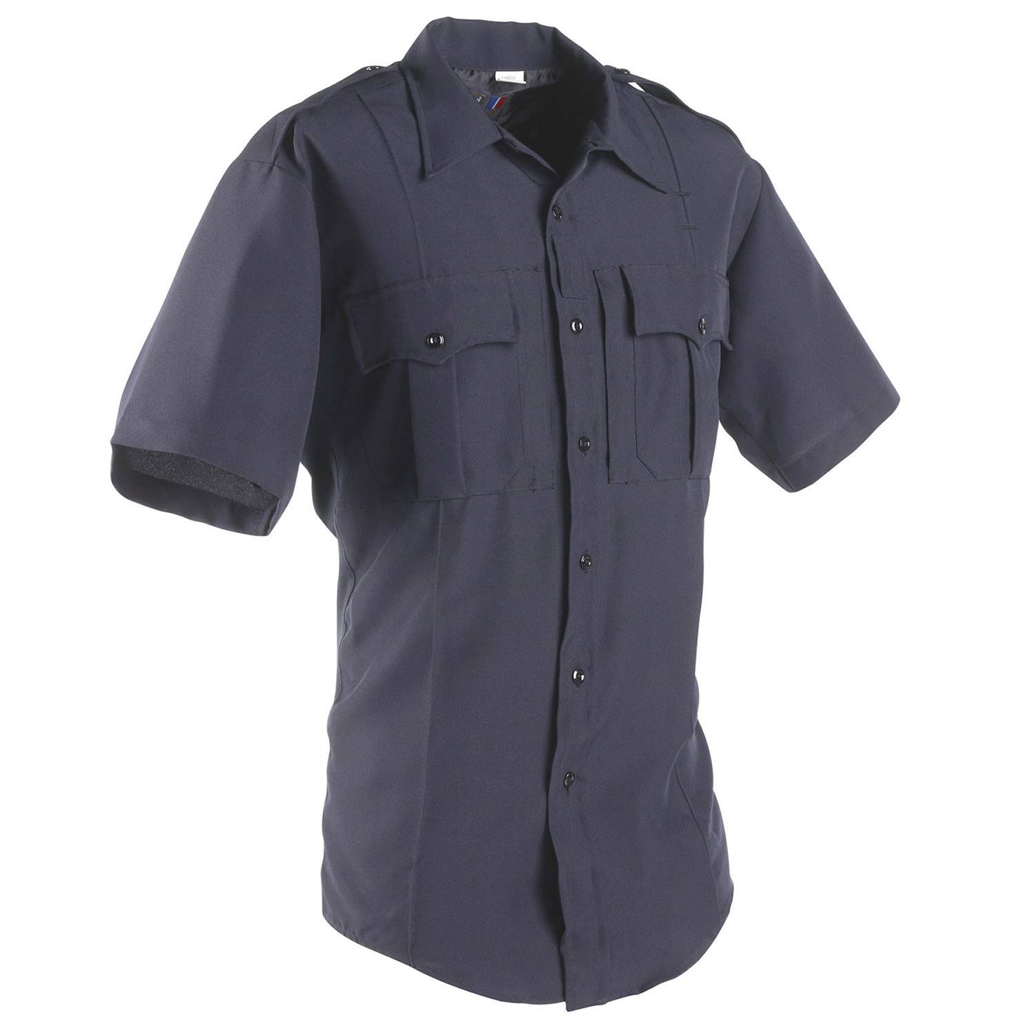 FLYING CROSS MEN'S POWER STRETCH POLYESTER SHORT SLEEVE DUTY