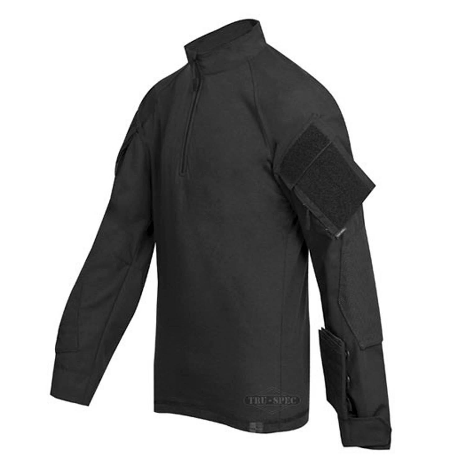 TRU-SPEC QUARTER ZIP COMBAT SHIRT 50/50 CORDURA NYCO