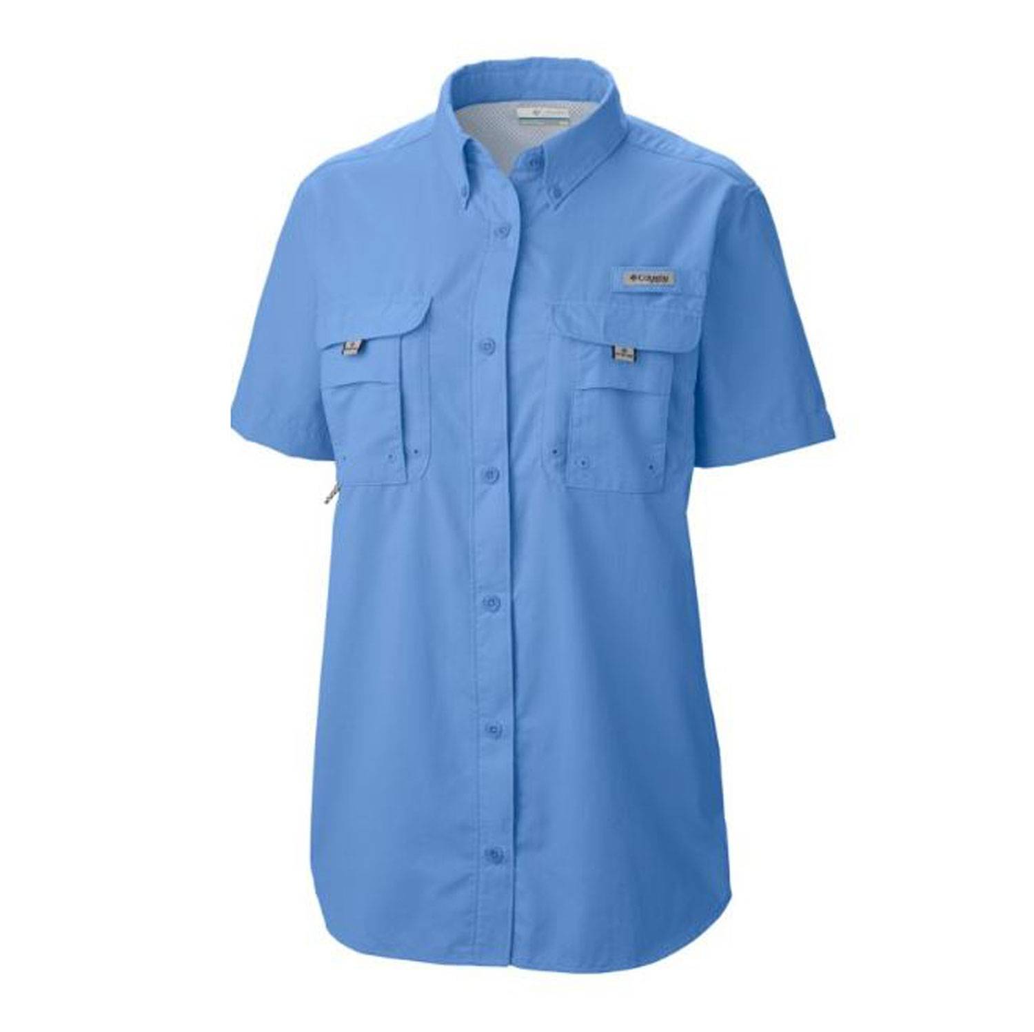COLUMBIA WOMENS PFG BAHAMA SHORT SLEEVE SHIRT