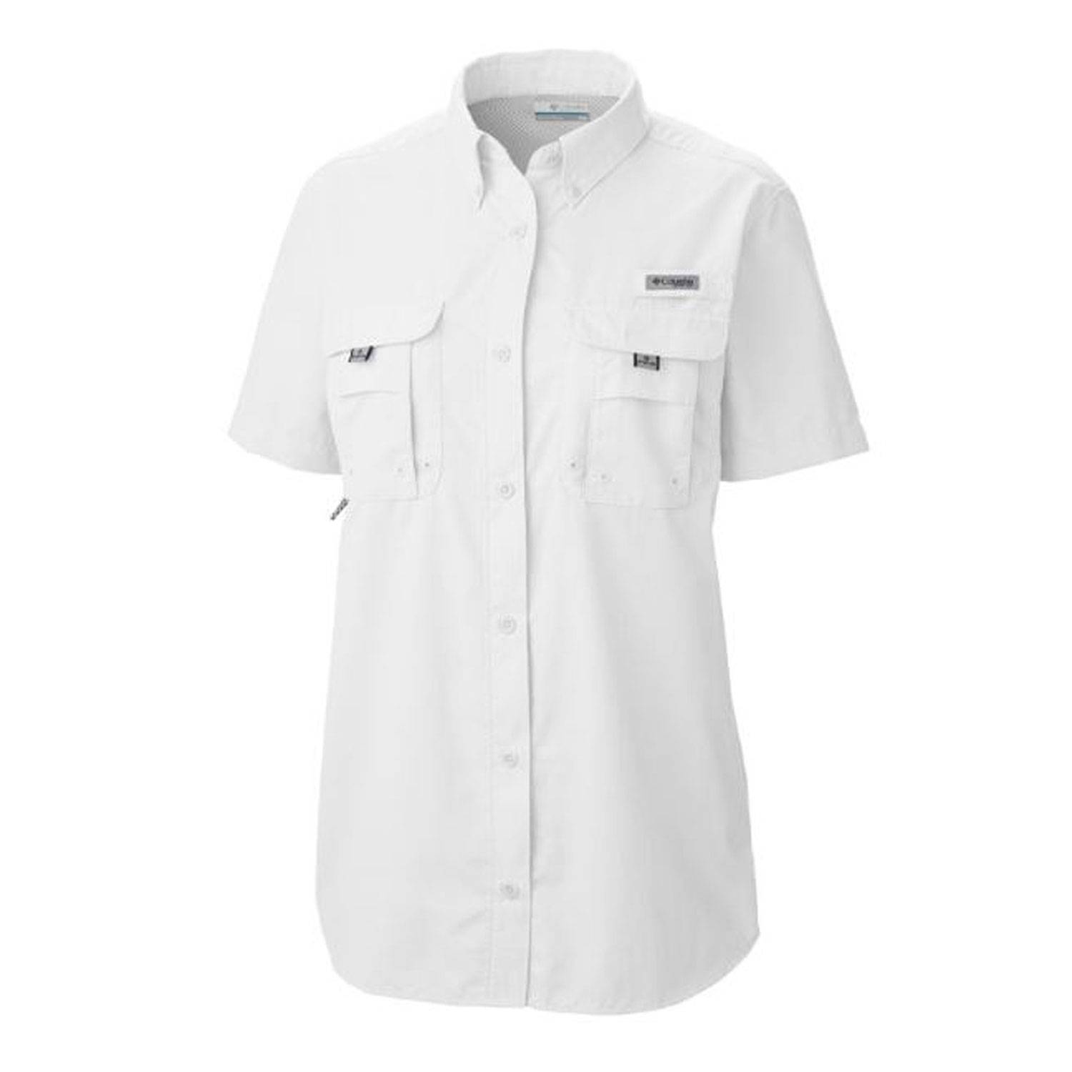 COLUMBIA WOMENS PFG BAHAMA SHORT SLEEVE SHIRT